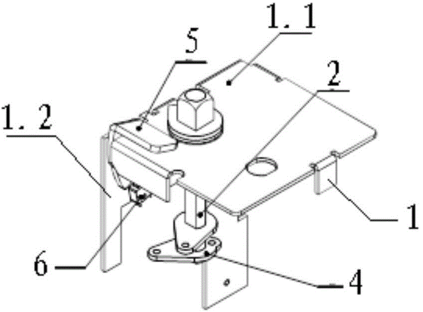 An isolation padlock device suitable for dual power automatic transfer switch