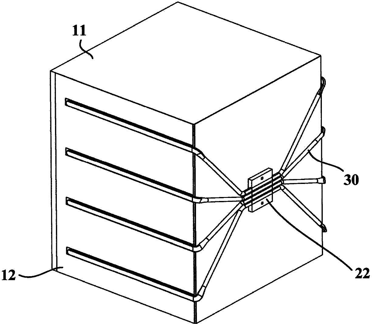 Semiconductor cooling refrigerator and manufacturing method for same