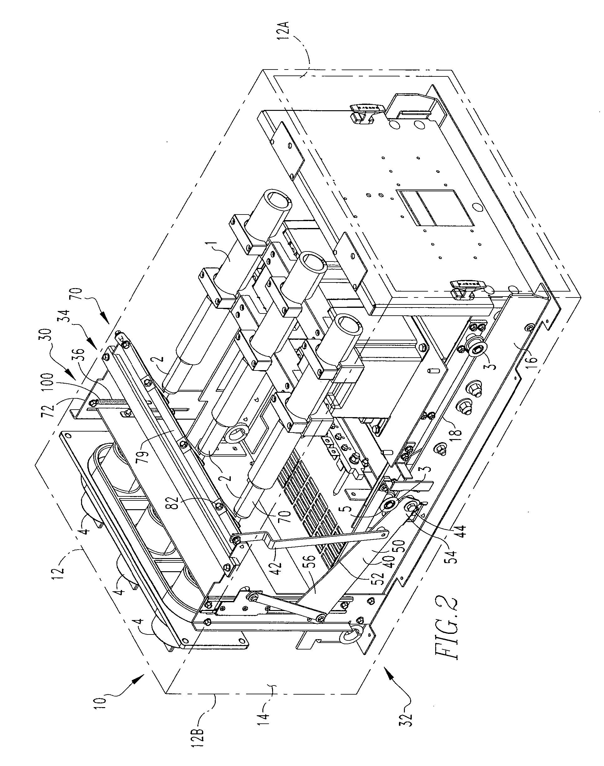 Automatic static grounding device for electrical components