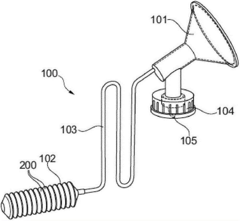 A breast pump device