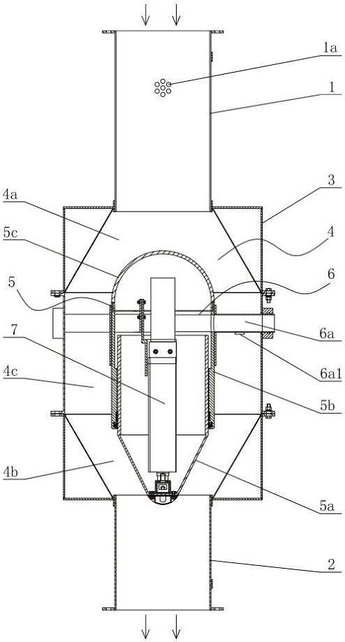 Steady flow control air pressure balancer