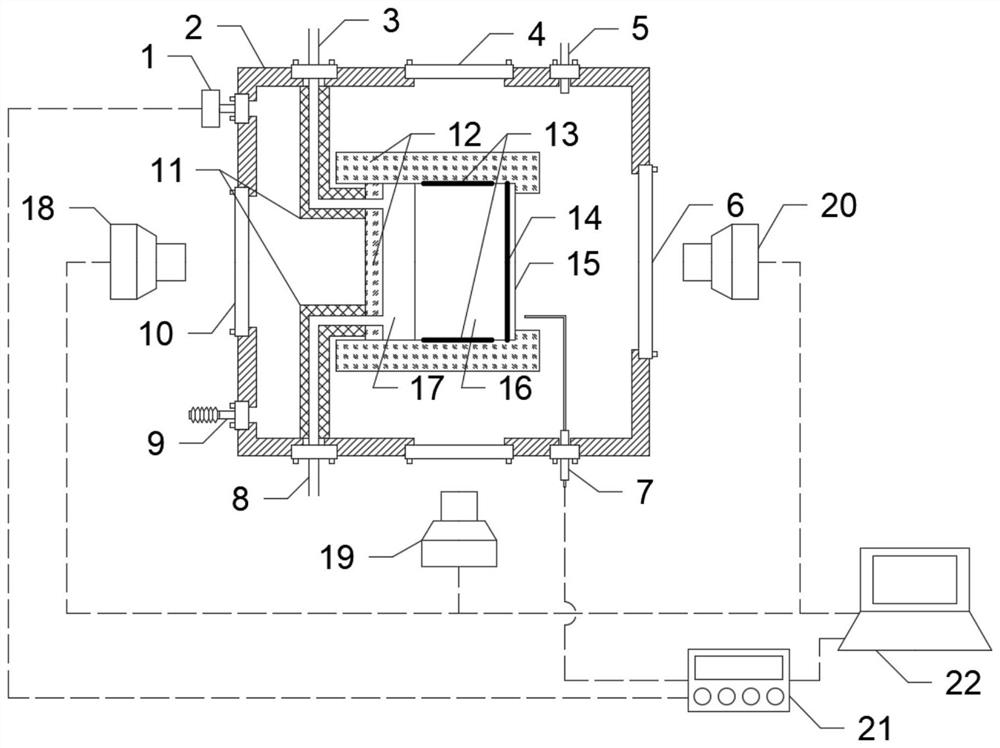 A kind of condensation heat transfer transient measurement device and method based on thermochromic liquid crystal