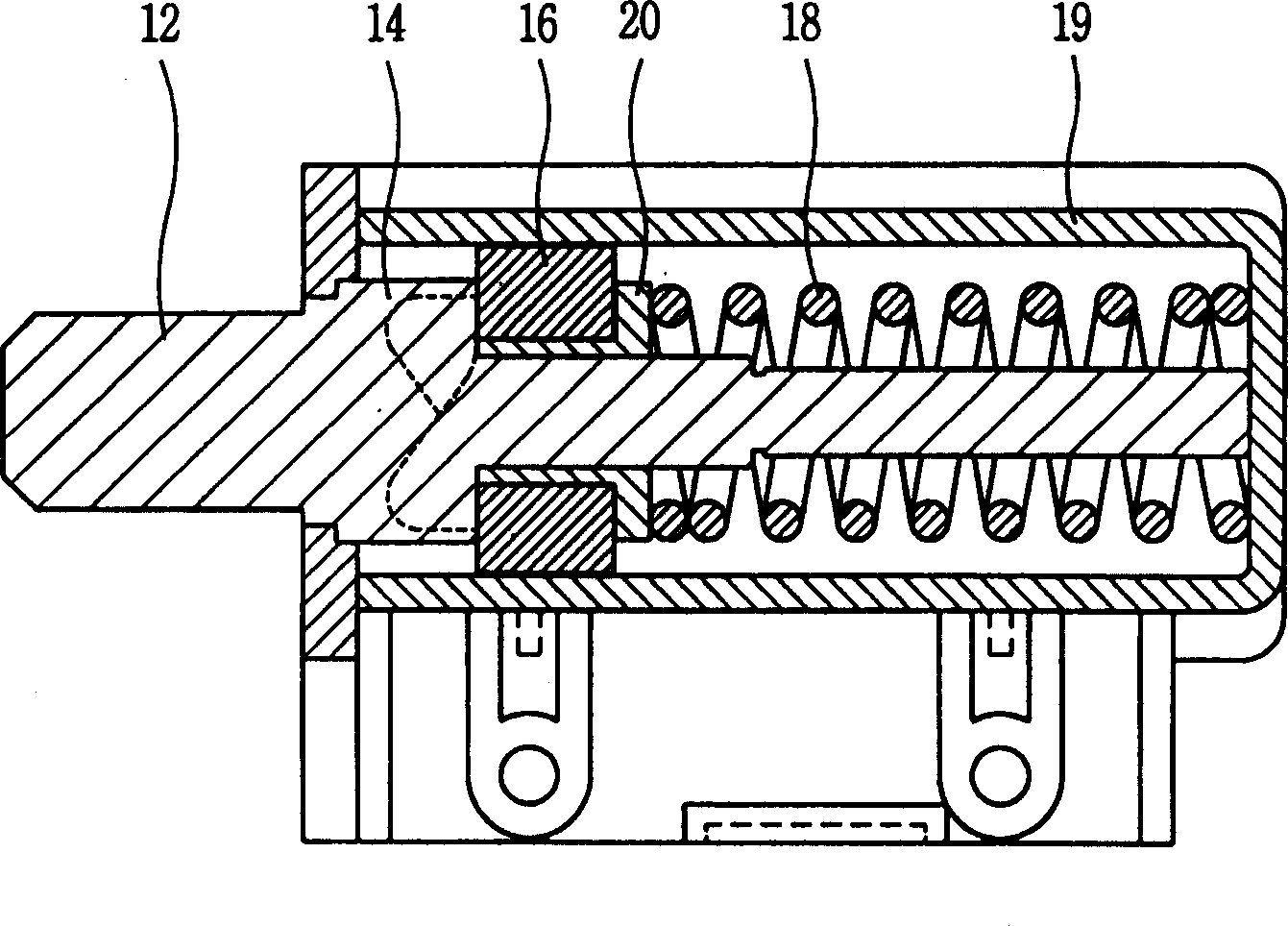 Hinge structure of refrigerator door for storing pickles