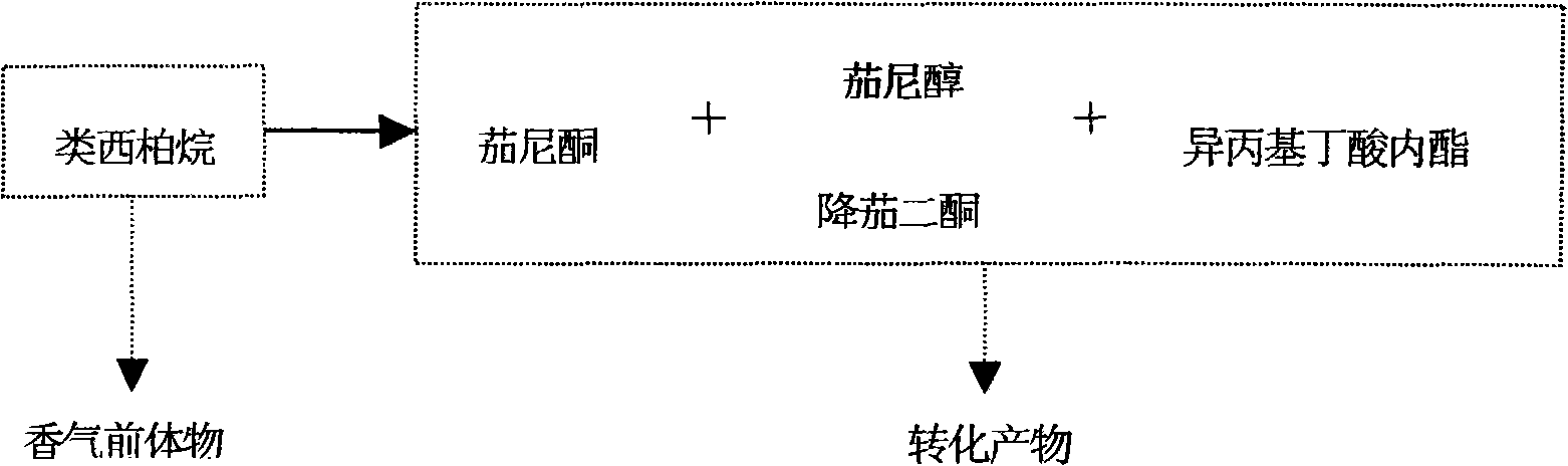 Grouping method of tobacco raw material leaf component