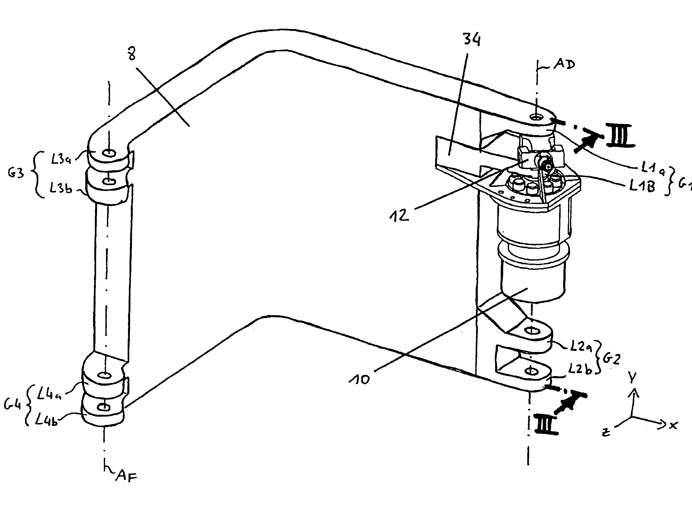 Aircraft door arrangement