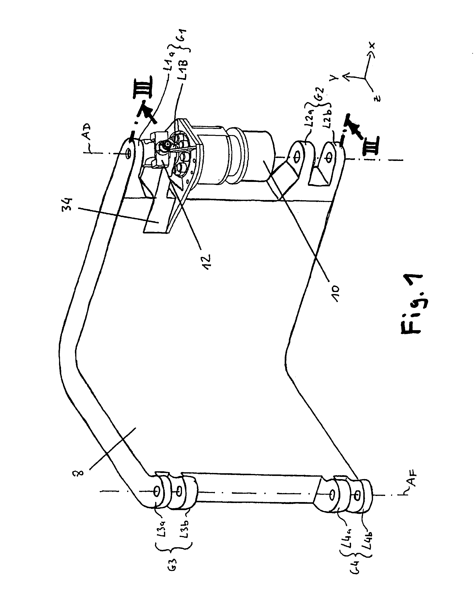 Aircraft door arrangement