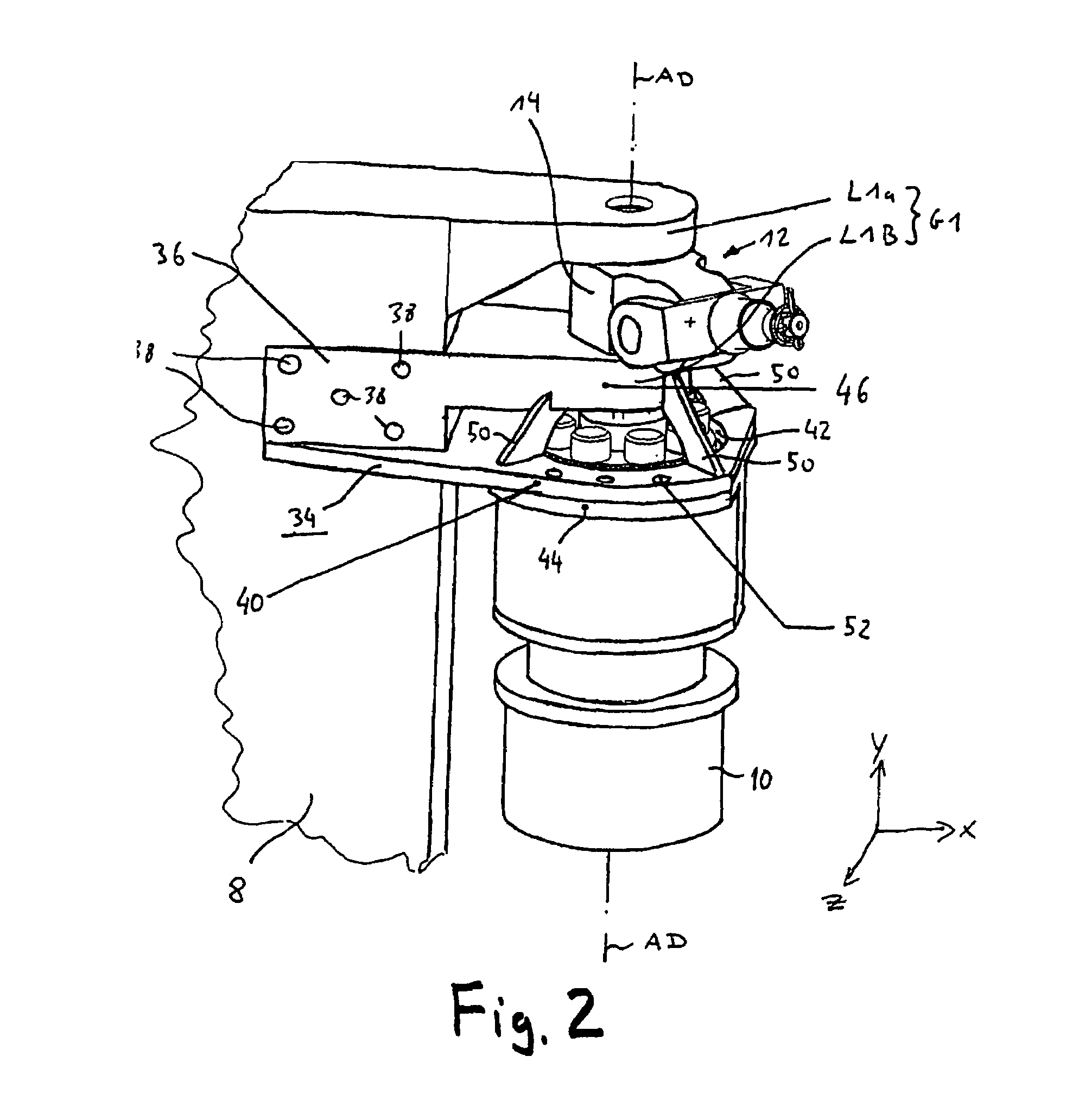 Aircraft door arrangement