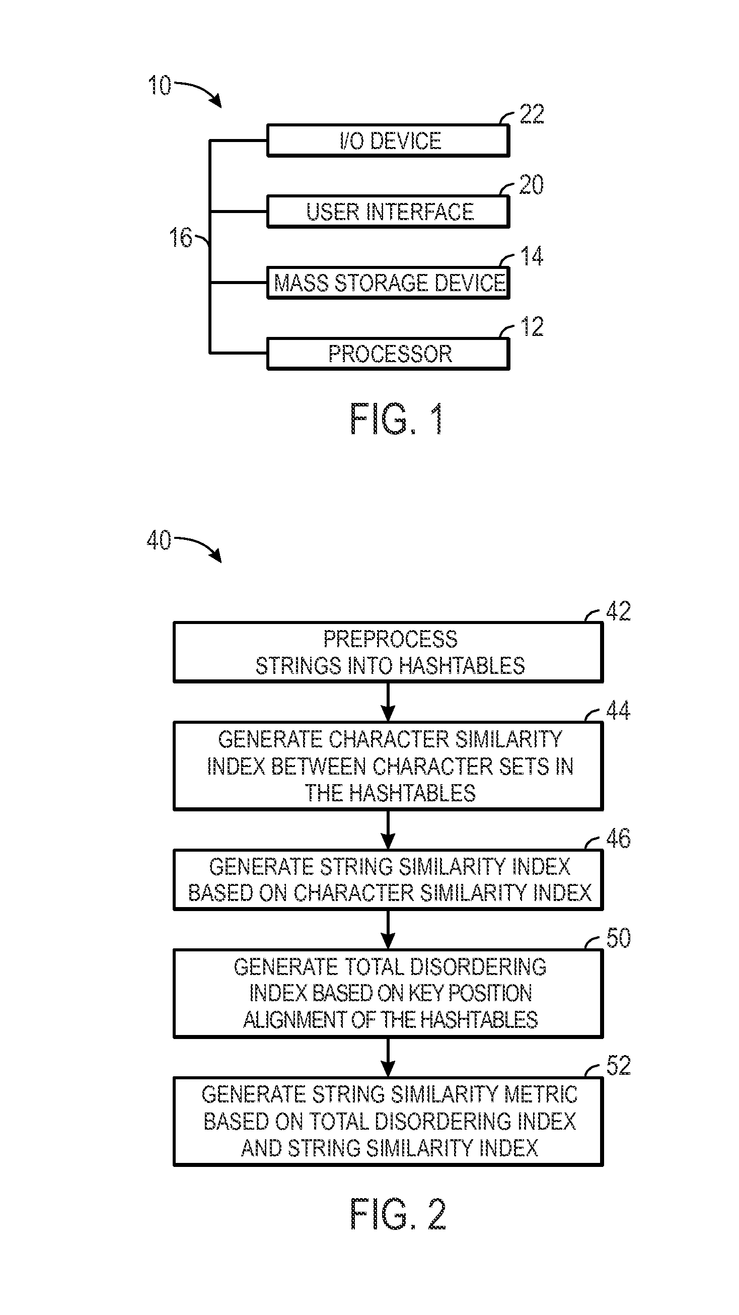 System and method for determining string similarity