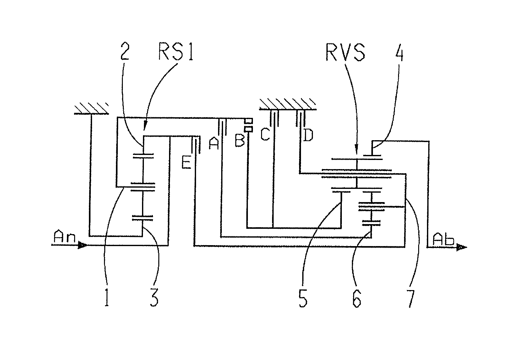 Power-shiftable transmission