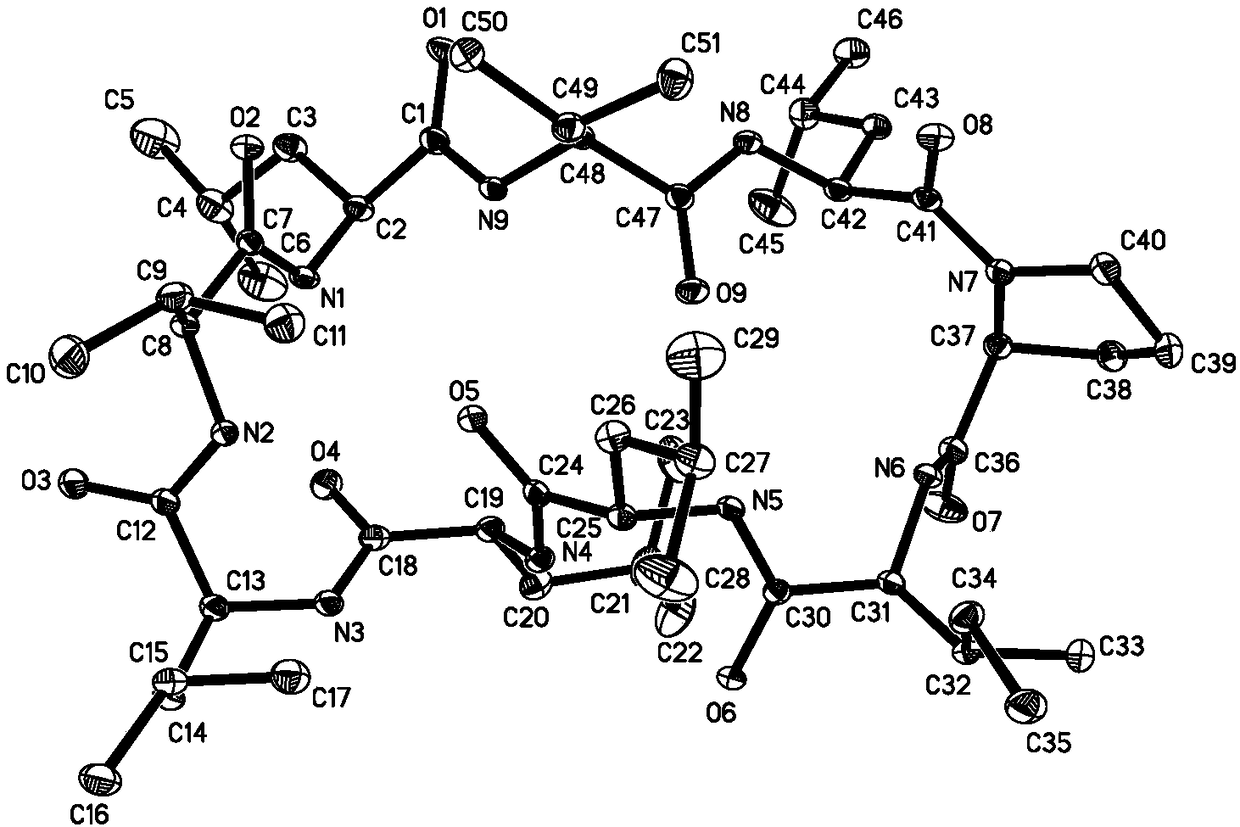 Cyclic peptide GG-8-6 as well as synthesis method and application thereof in preparation of drug for treating HCC (hepatocellular carcinoma)