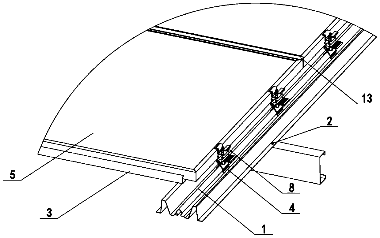 Building integrated photovoltaic support system