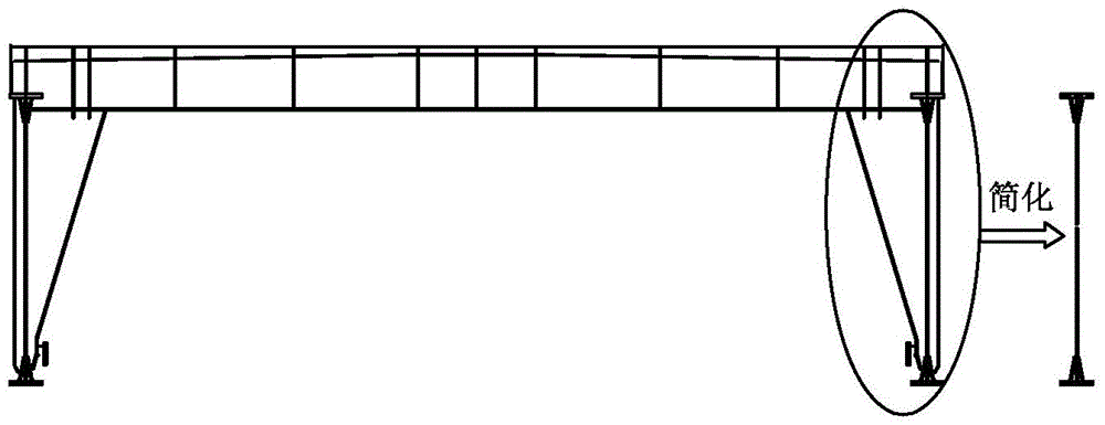 Acquiring method for cantilever beam load spectrum of self-elevating drilling platform