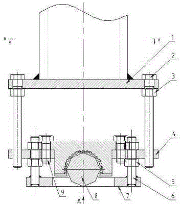 Heavy duty adjustable swivel feet