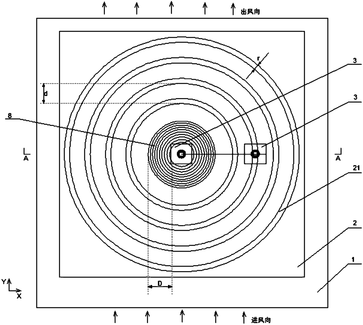 Synchronous wind tunnel testing device for aeroelasticity and wind pressure considering aerodynamic interference effect