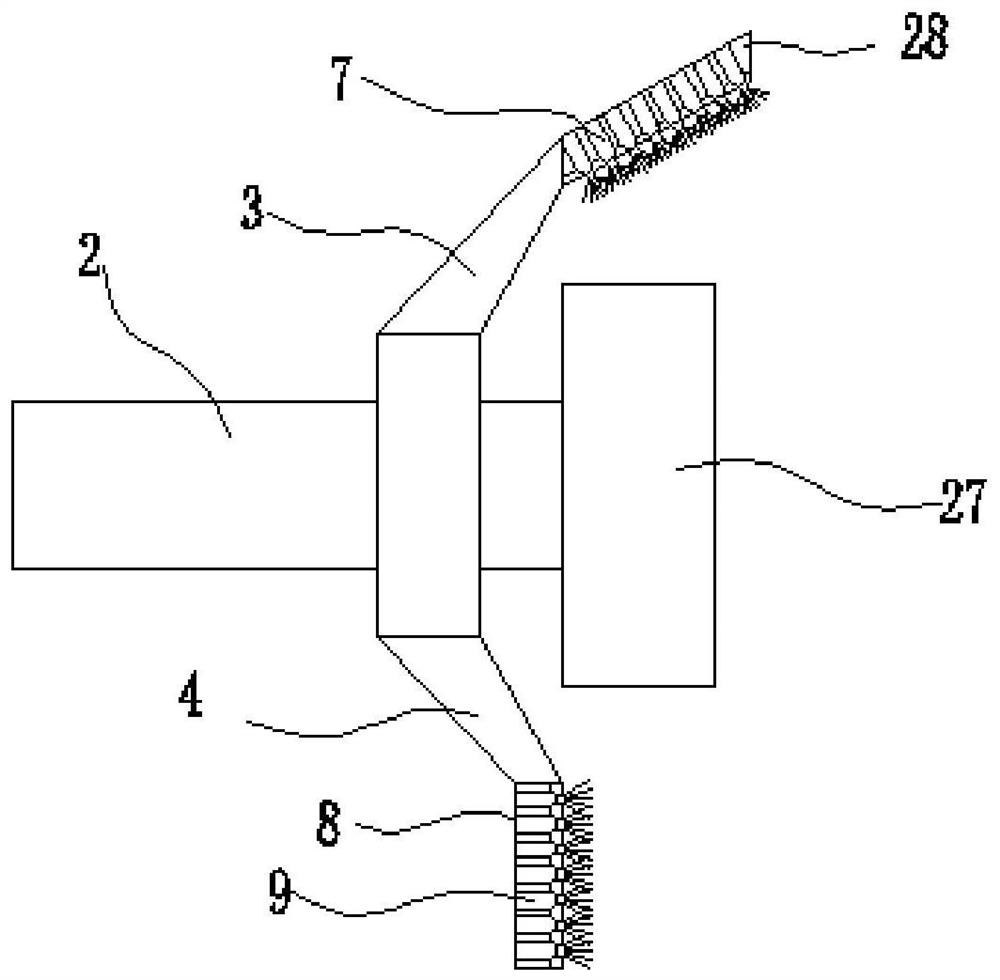 Underground coal mining device and coal mining method