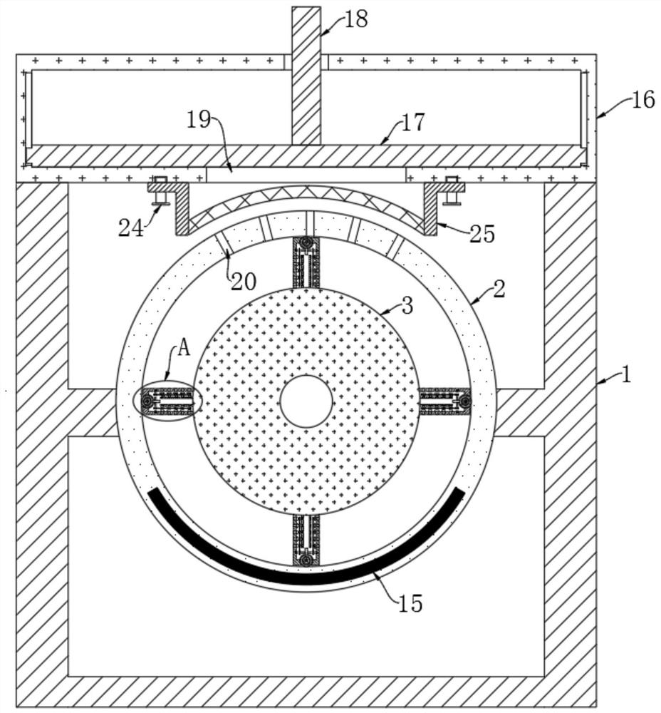 Tea stir-frying device based on airflow action and capable of realizing high quality and high cleanness