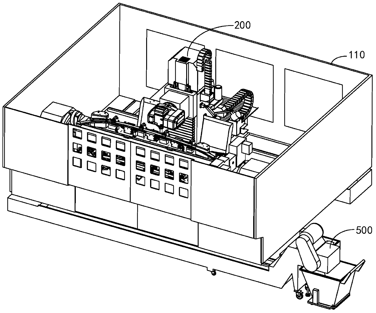 Numerical control machining center