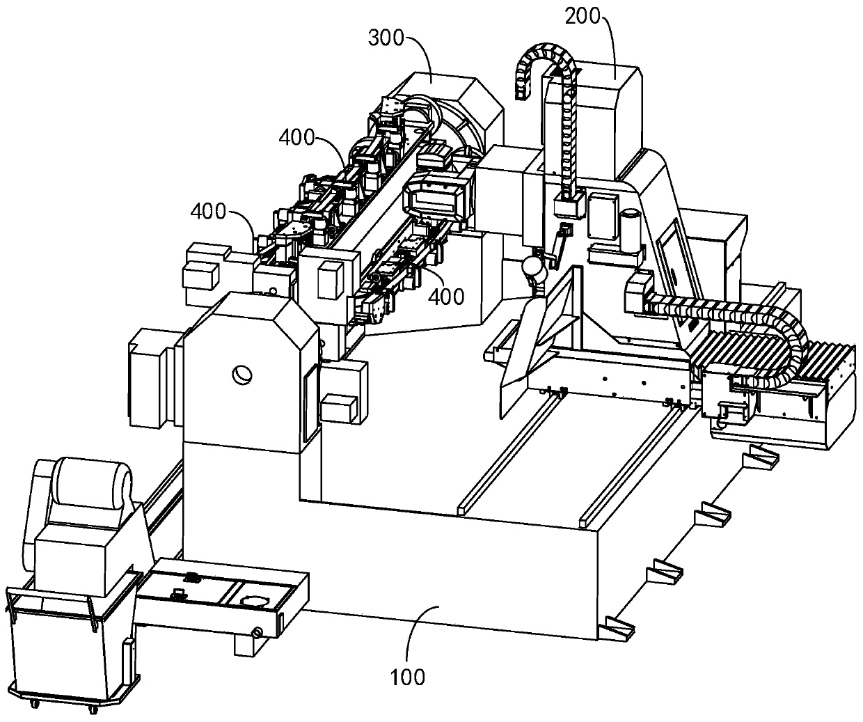 Numerical control machining center