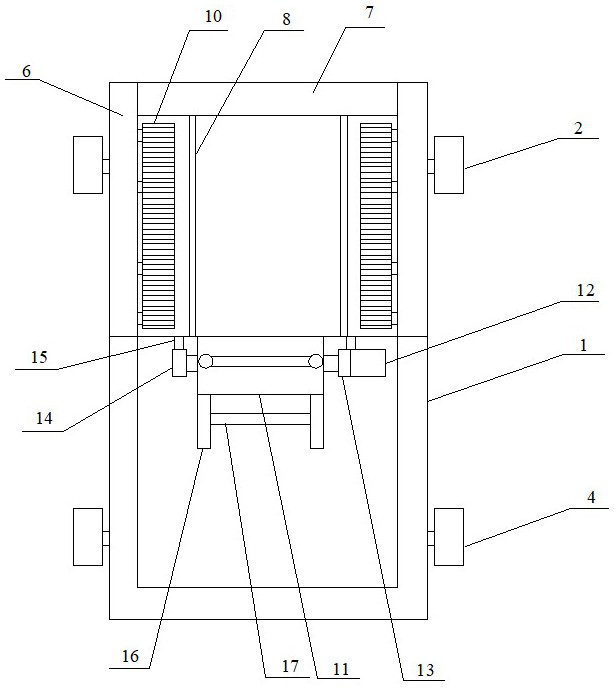 Cable trench cover plate laying device and method