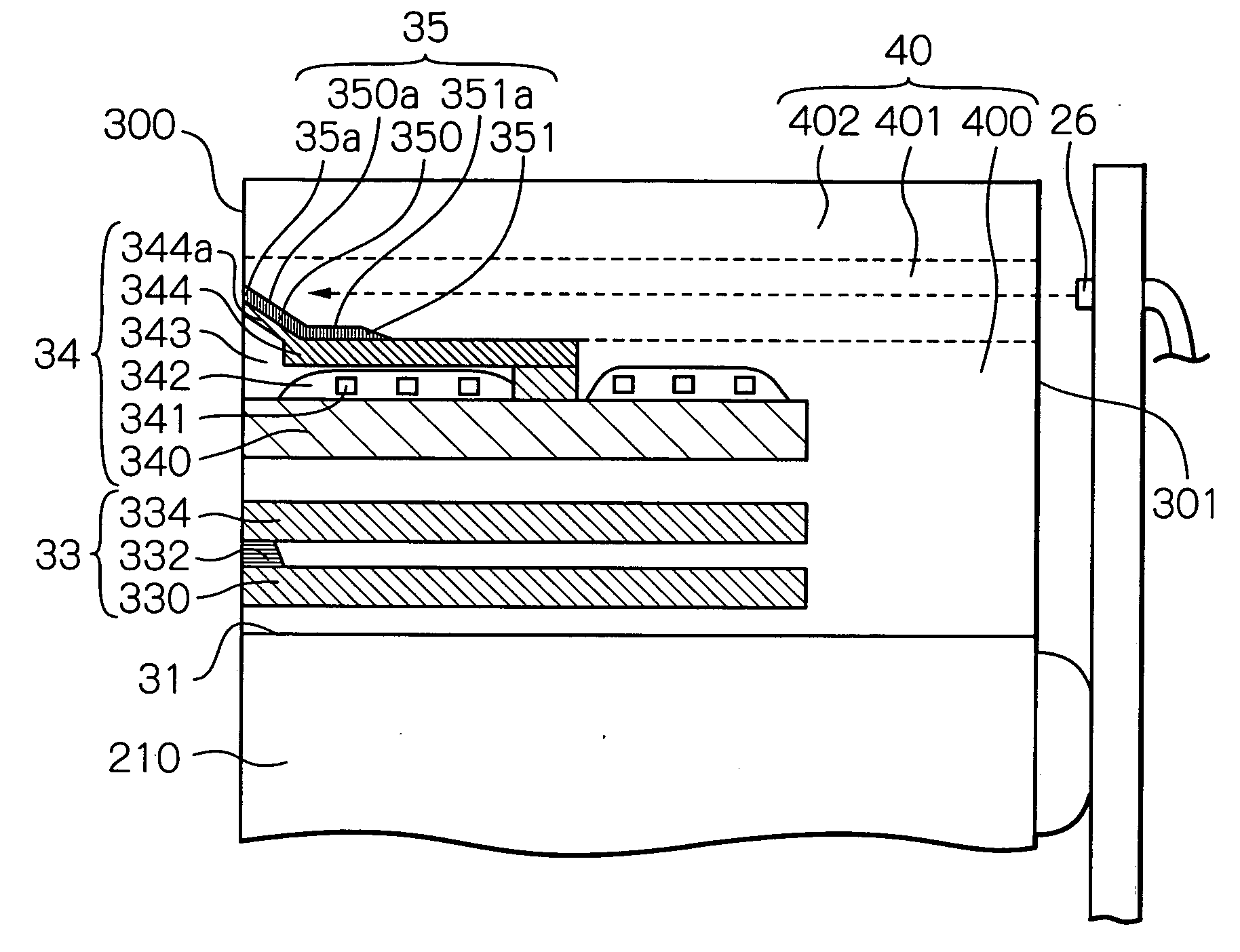 Thin-film magnetic head with near-field-light-generating layer