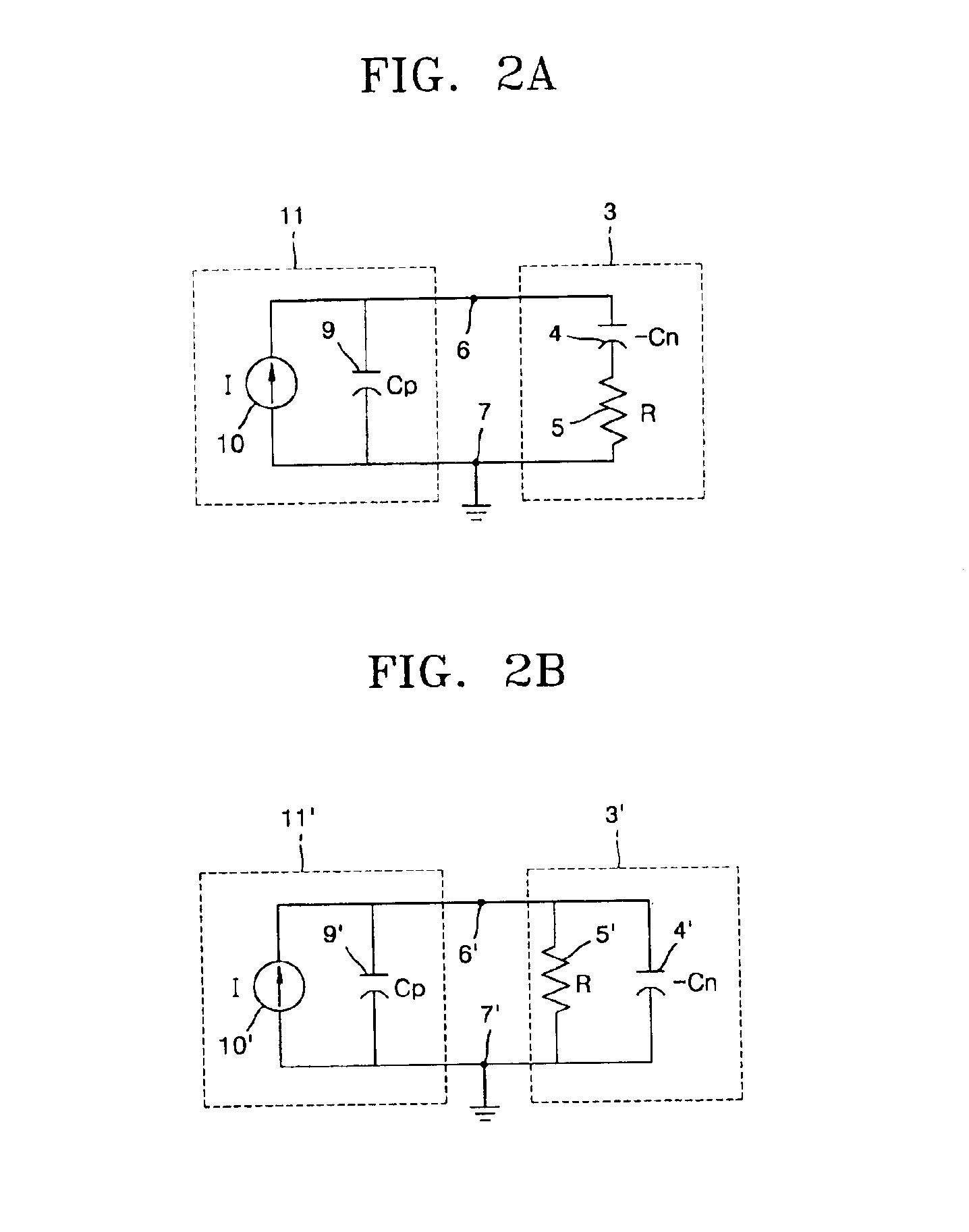 Multi-mode vibration damping device and method using negative capacitance shunt circuits