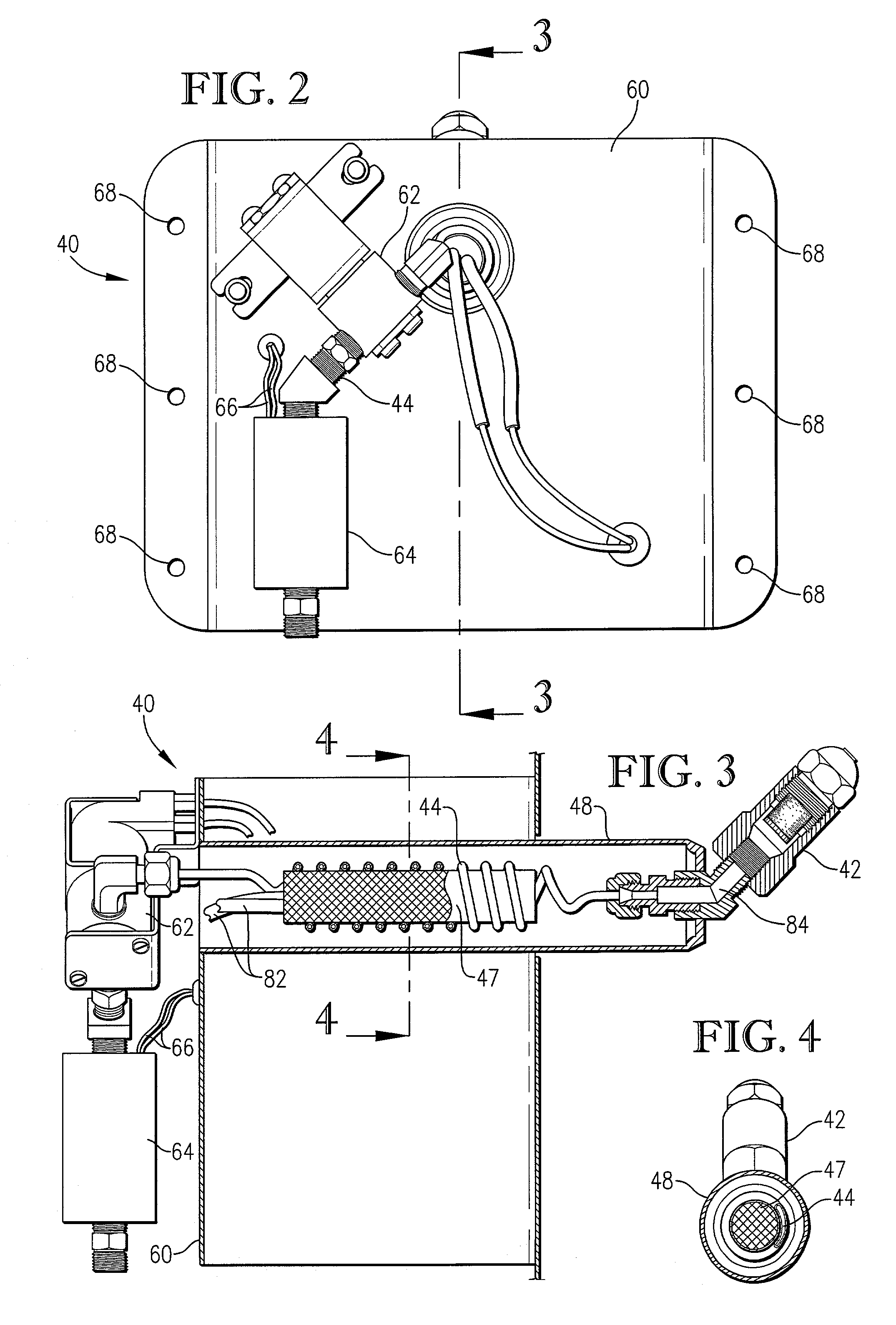 Steam generating unit for humidifier