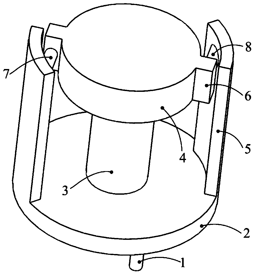 Electrostrictive fretting structure and control method for improving tracking accuracy of two-axis turntable