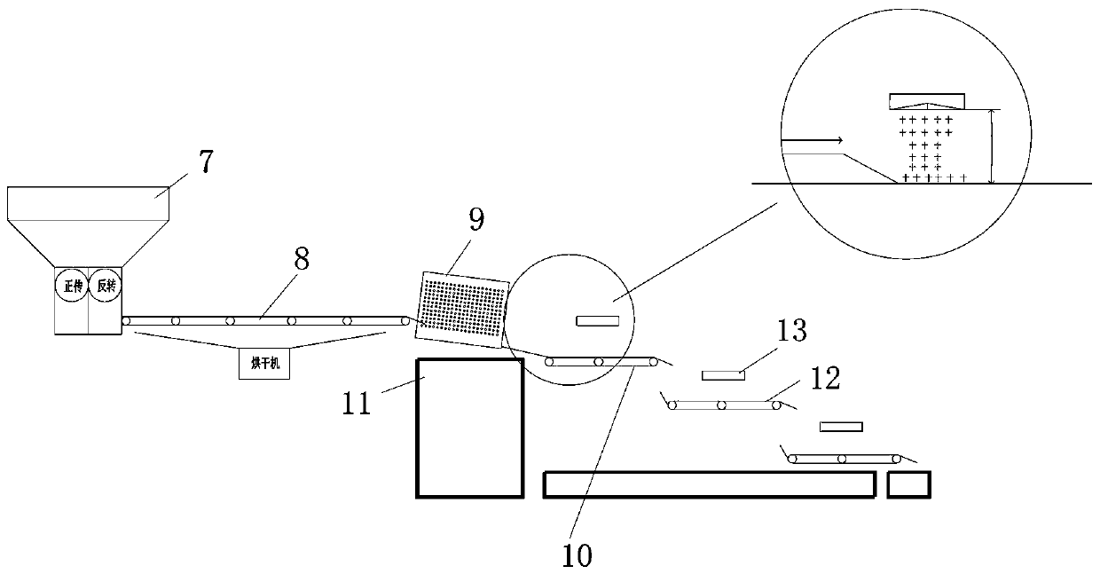 Comprehensive treatment device for household garbage recycling sorting