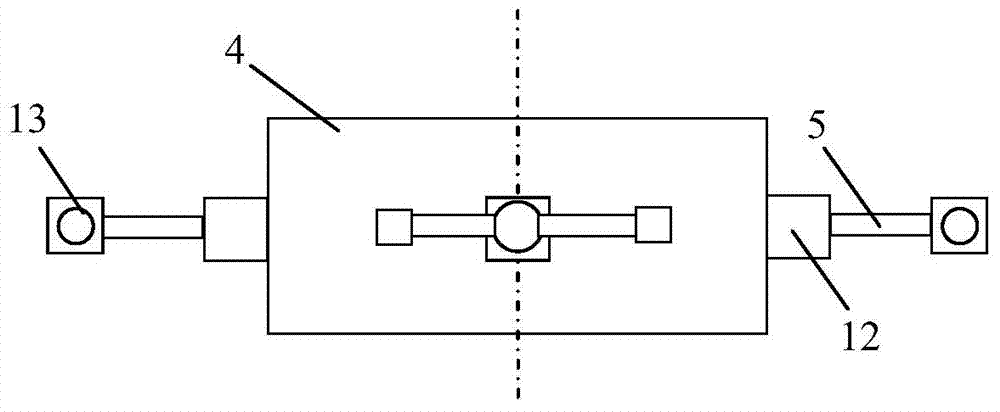 Experimental device for research on rock high temperature thermal rupture under stress effect