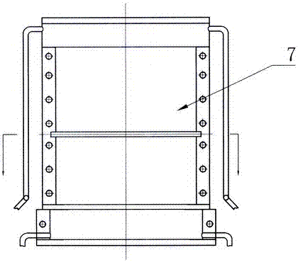 A manufacturing process and equipment of nickel-chromium-molybdenum alloy cast iron composite roll in improved forged steel roll neck