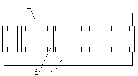 Build-up welding method for large-diameter thin-wall double-tube plate