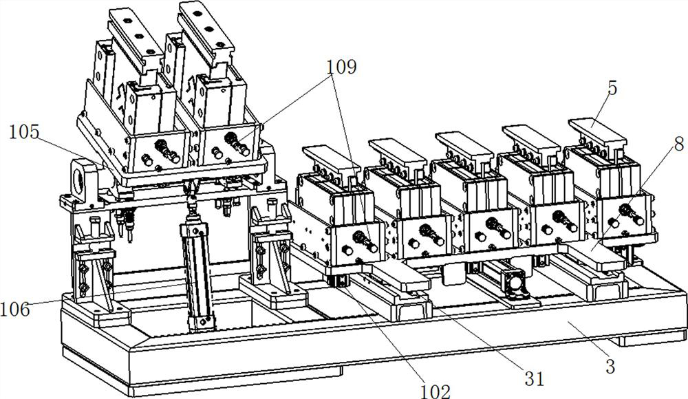 Profile forming production line