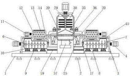 Radix pseudostellariae cleaning and drying integrated machine