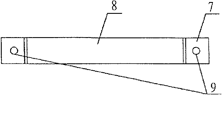 Anchor-ear node plate and construction method of ceiling joist