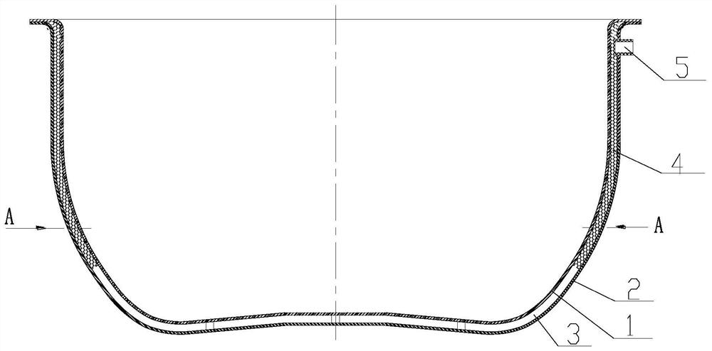 A high thermal conductivity equal temperature pot