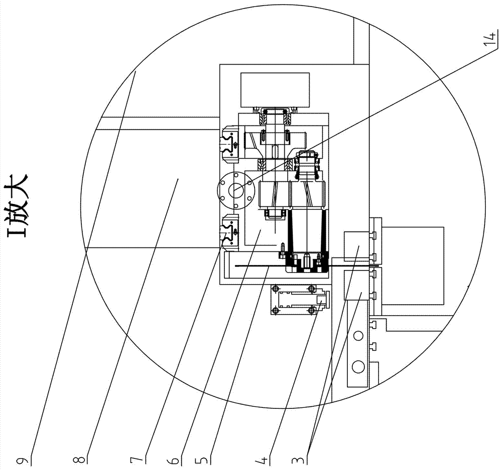 Steel plate high-speed cold-cutting rotary sawing machine