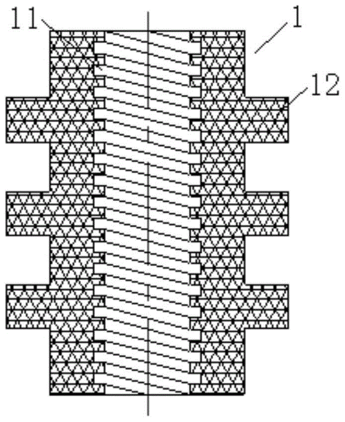 Slab track bed built-in regulator