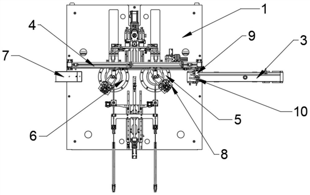 Full-automatic inductance crochet needle machine