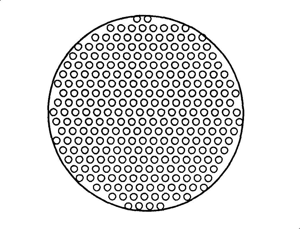 Method for preparing silicon carbide reflecting mirror material and CVI forming device thereof