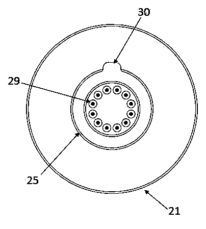 Measurement device for strain characteristics of material under extreme conditions