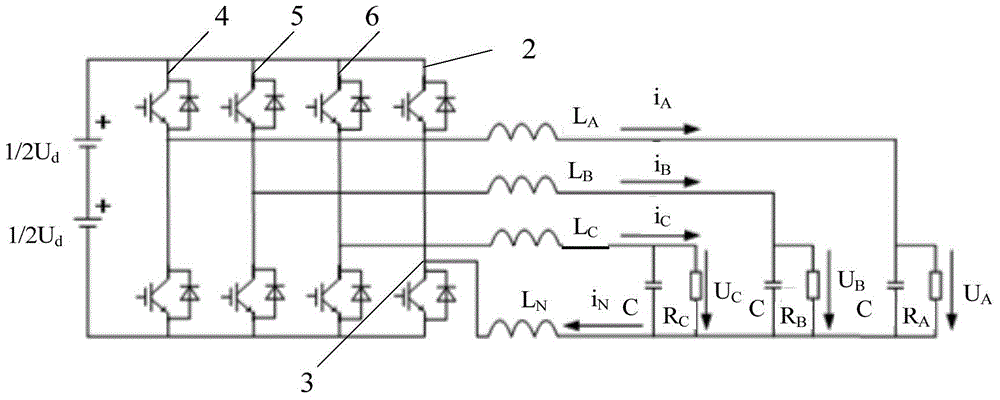 Inverter topology decoupling method and inverter topology decoupling device