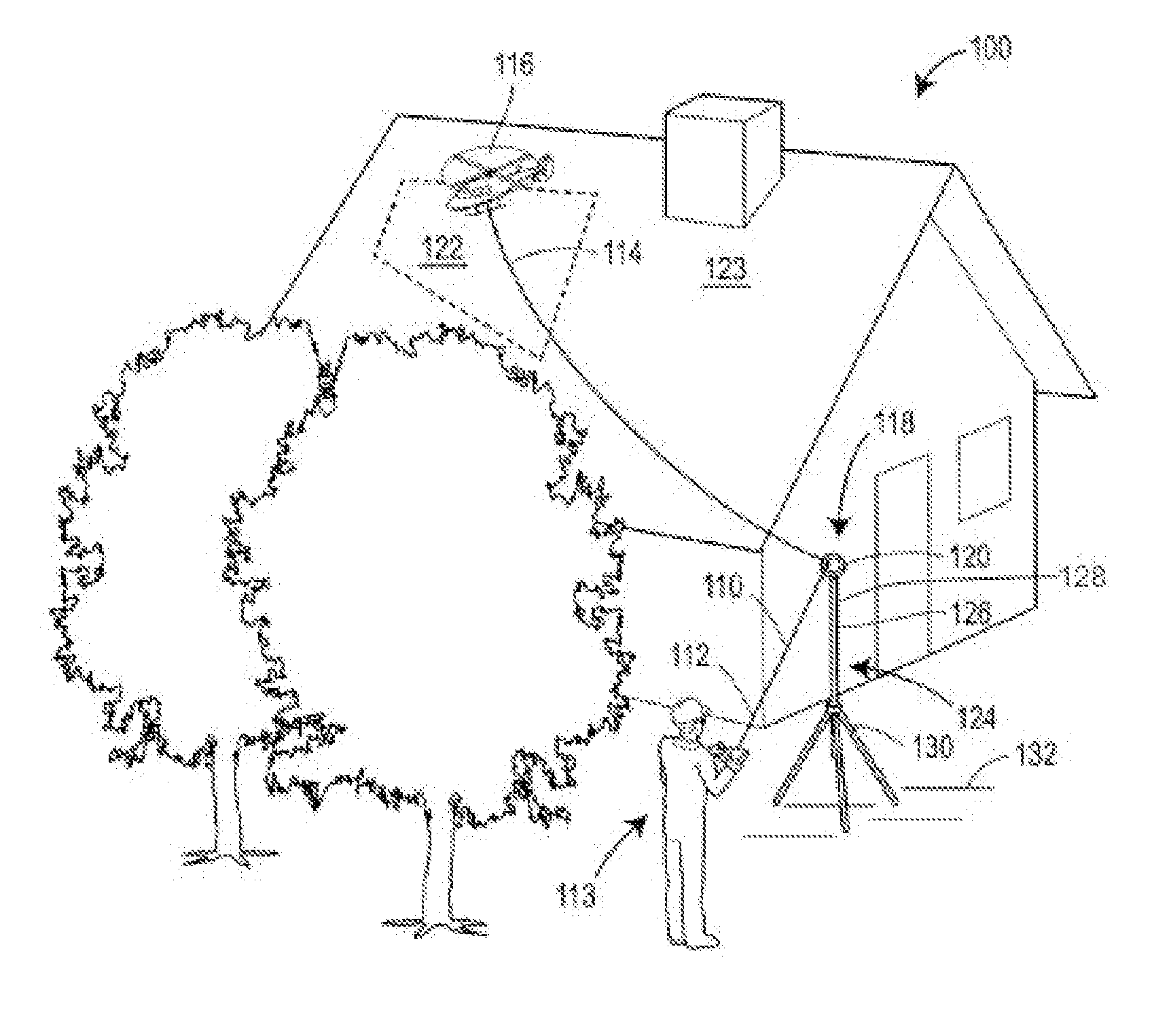 Tethering system and method for remote device