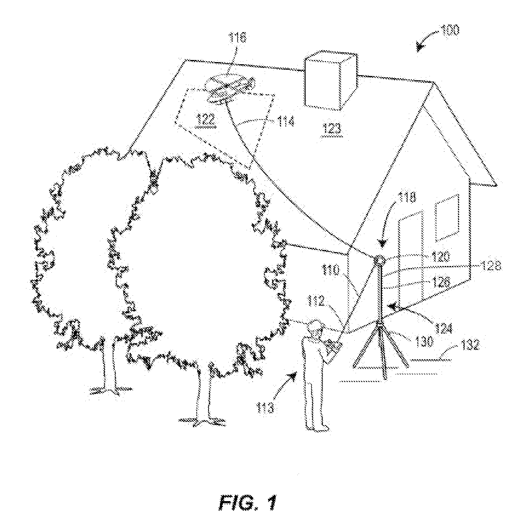 Tethering system and method for remote device