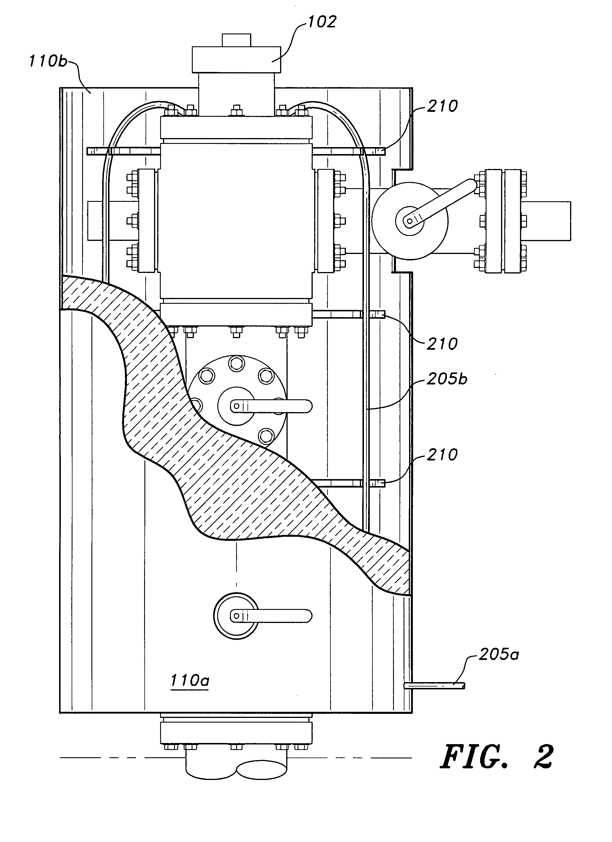 Well head valve insulator