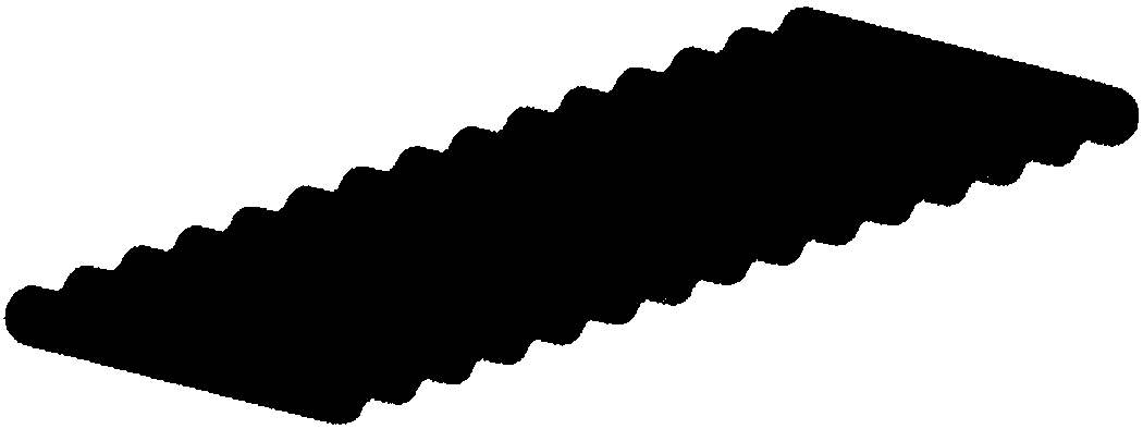 Preparation method of scale material