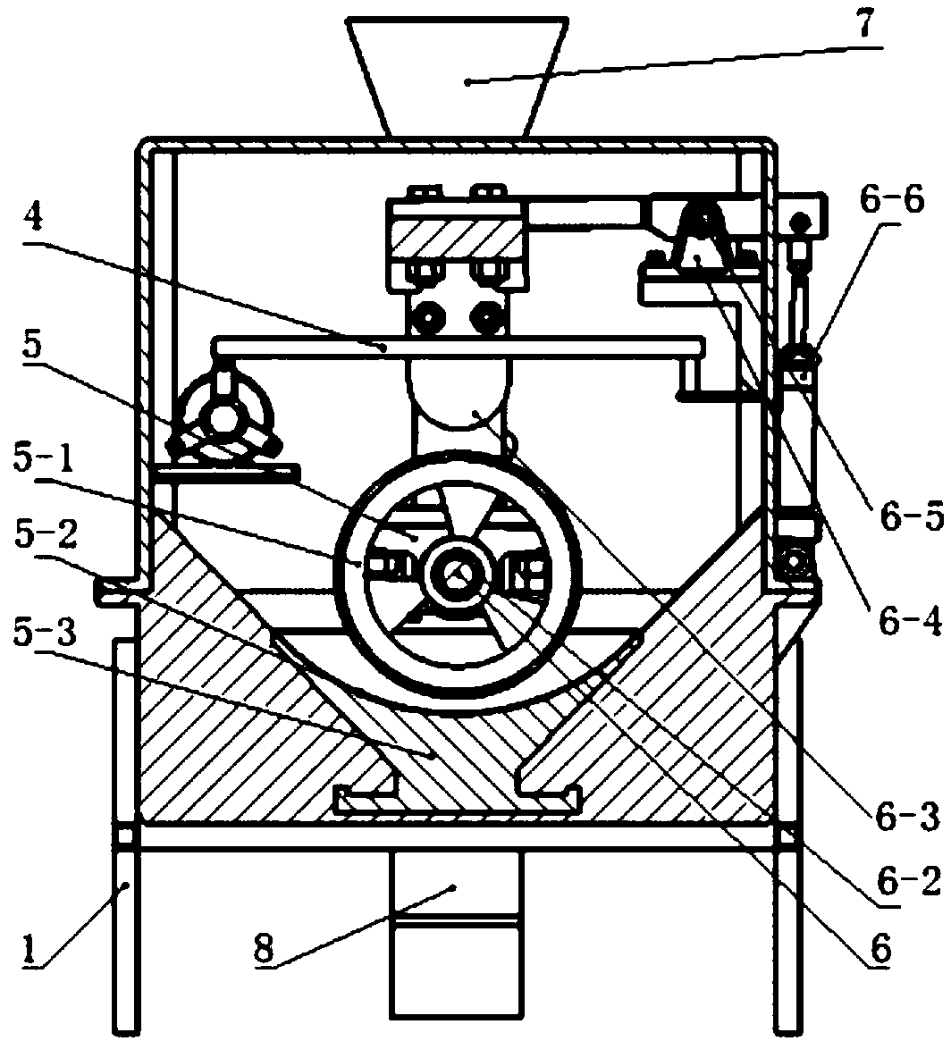 Mechanical and chemical combined hard seed dormancy breaking treatment machine