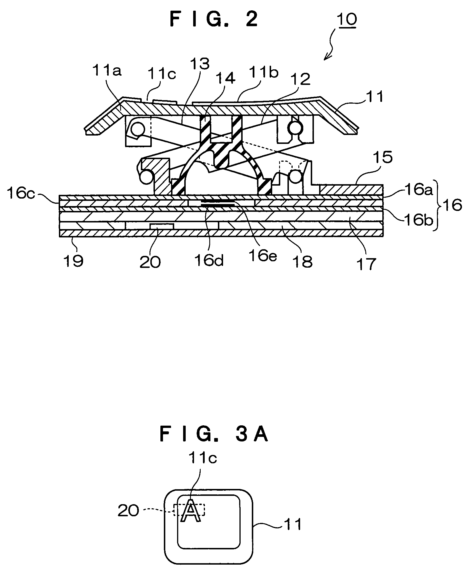 Key switch structure