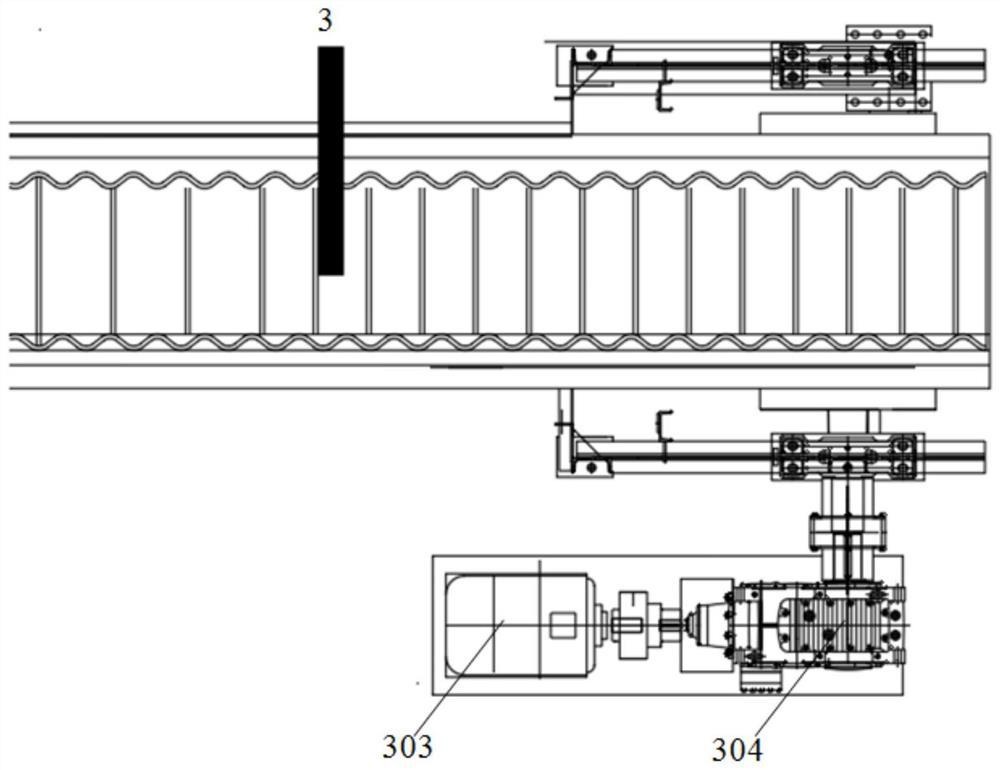 Material conveying device for construction