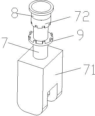 Hanging-type computer desk