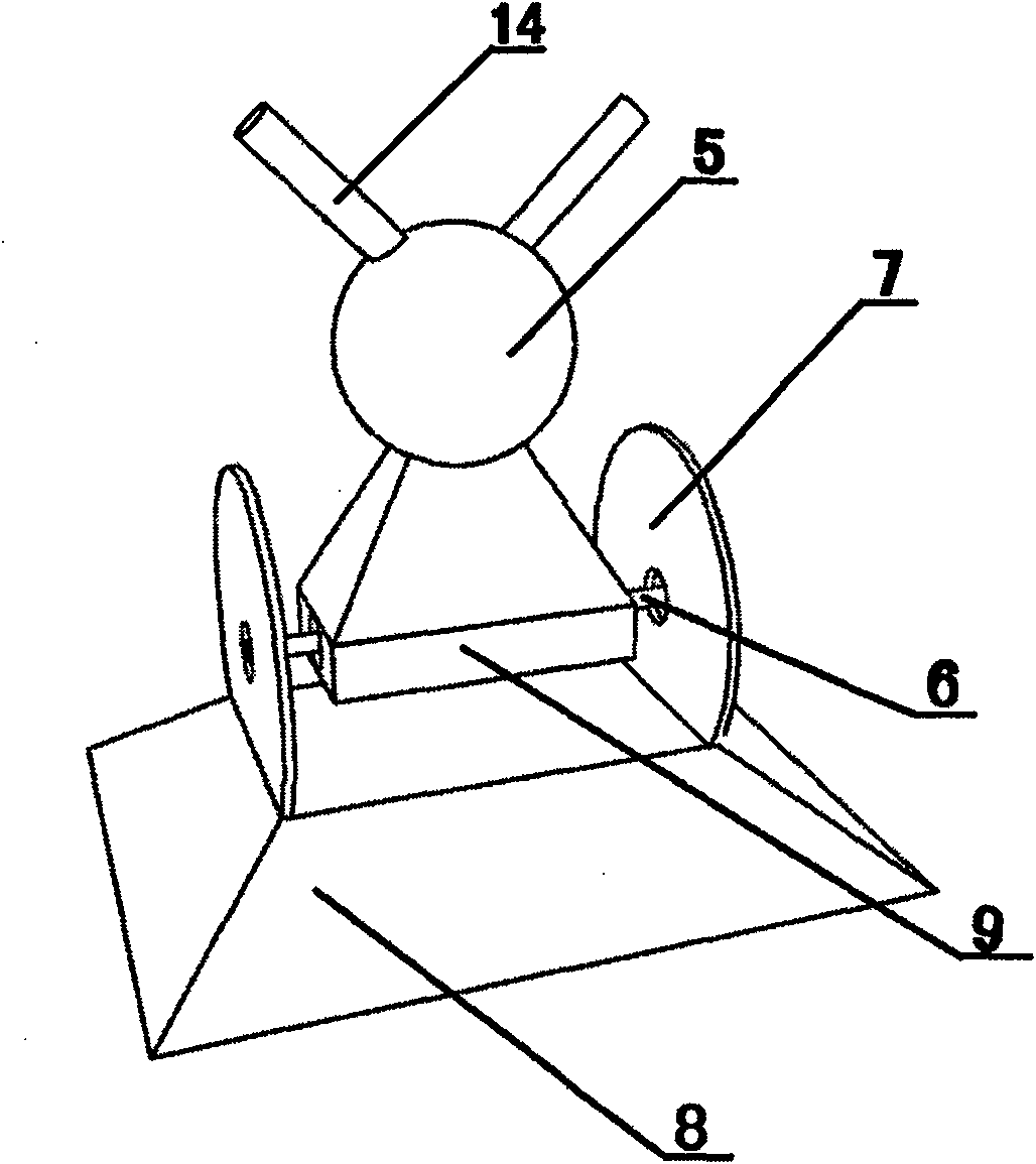 Multi-hinge-line lifting-up spherical surface reticulated shell structure and construction method thereof